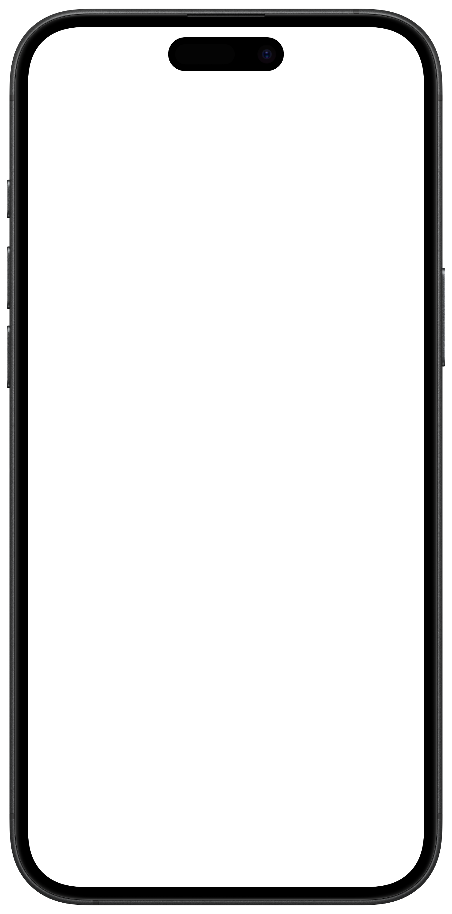 A mobile phone displaying QCG's dashboard.